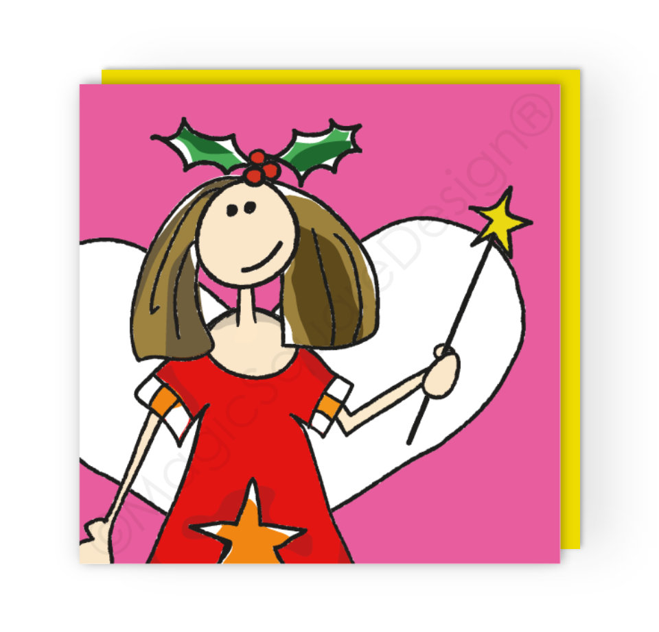 Angelic Christmas Card