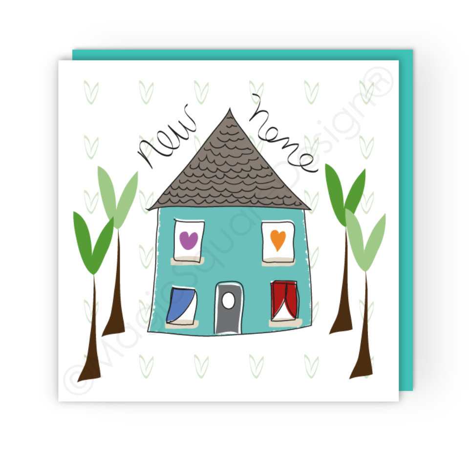 New Home Greetings Card
