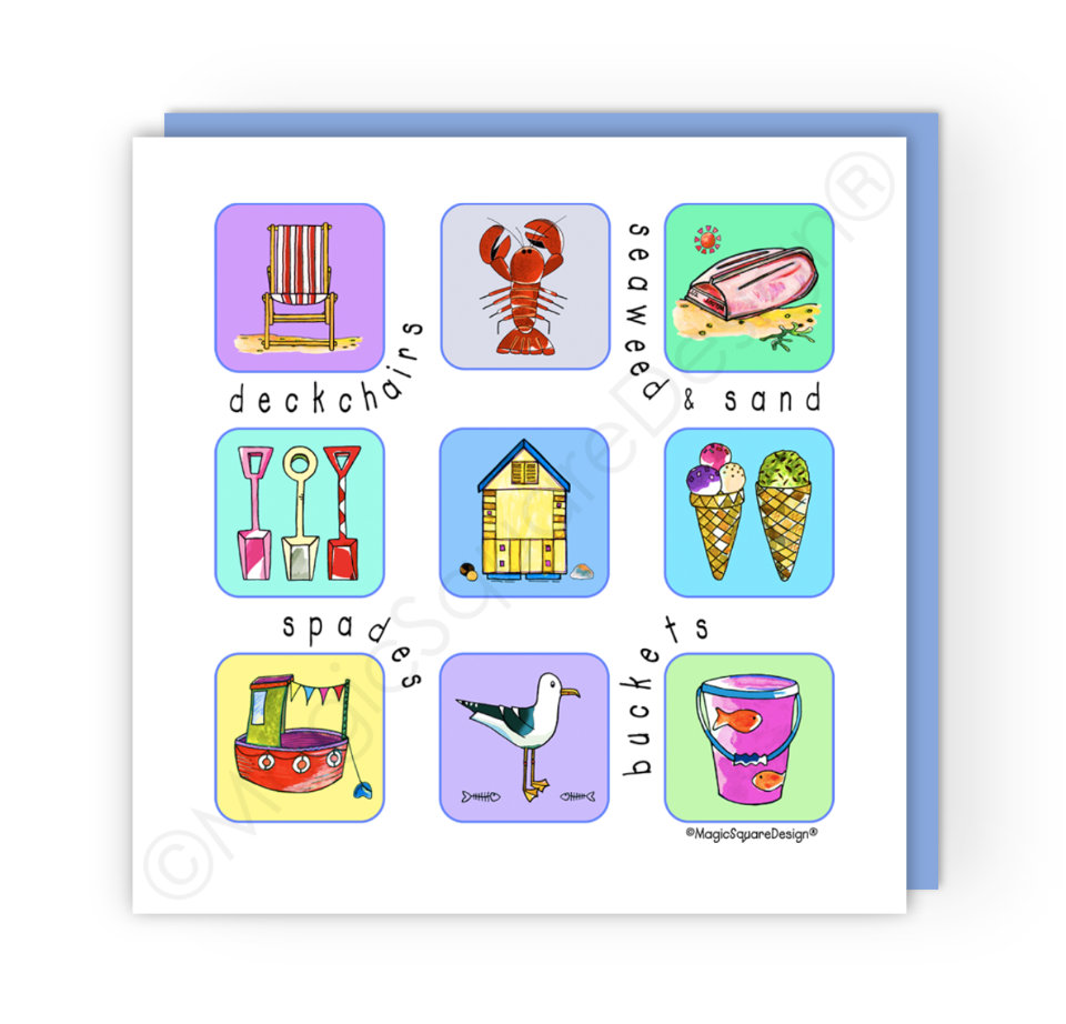 Pick & Mix Nine 03 Greetings Card