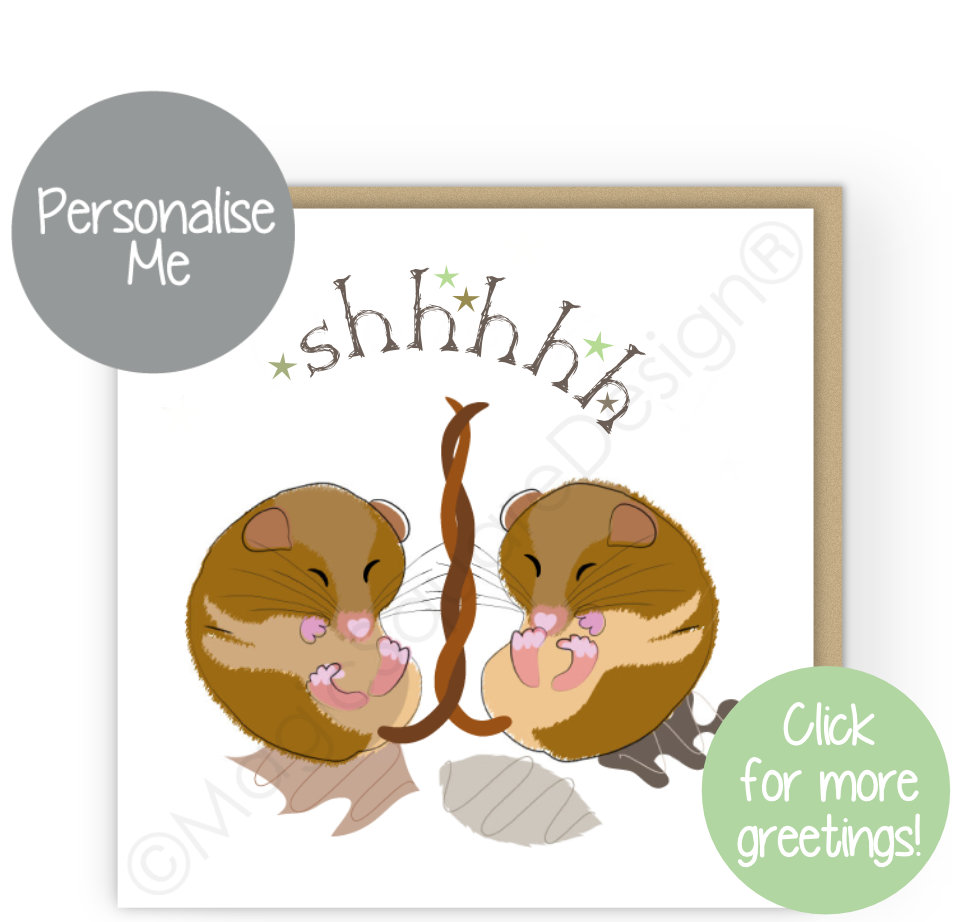 Shhhhh Stars Greetings Cards