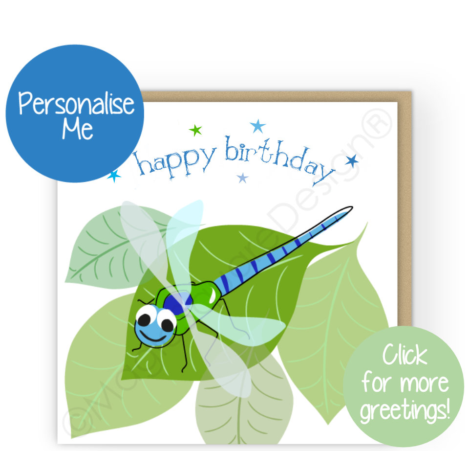 Dragonfly Stars Greetings Cards