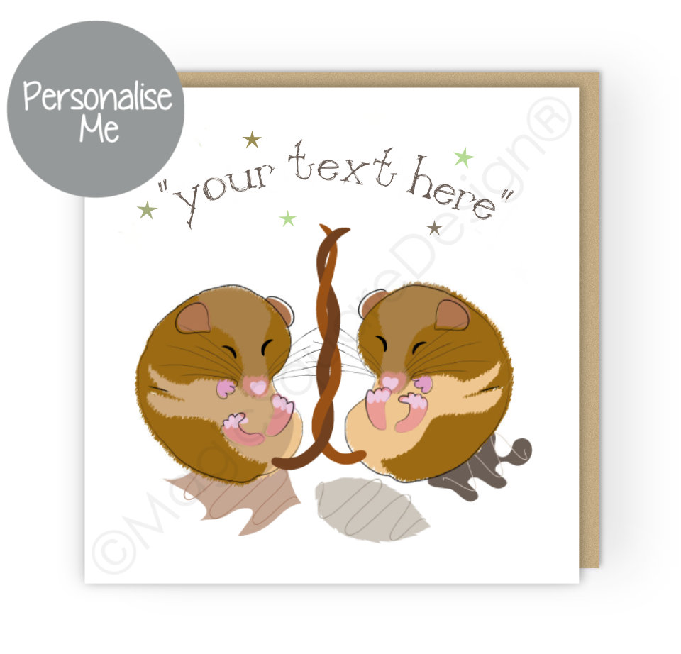 Personalised Shhhhh Stars Greetings Card