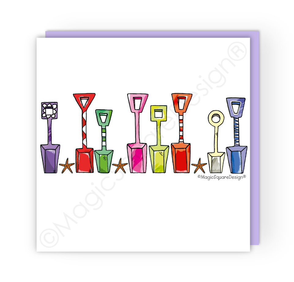 Spades Greeting Card